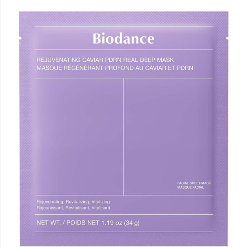 Biodance Bio Rejuvenating Caviar PDRN Real Deep Mask 4ea