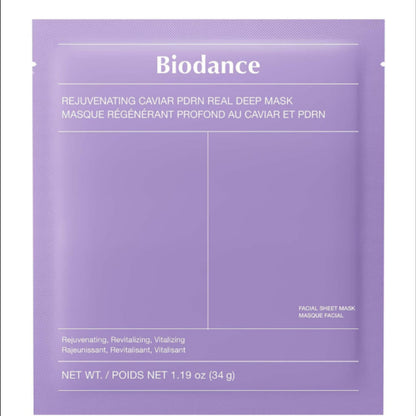 Biodance Bio Rejuvenating Caviar PDRN Real Deep Mask 4ea