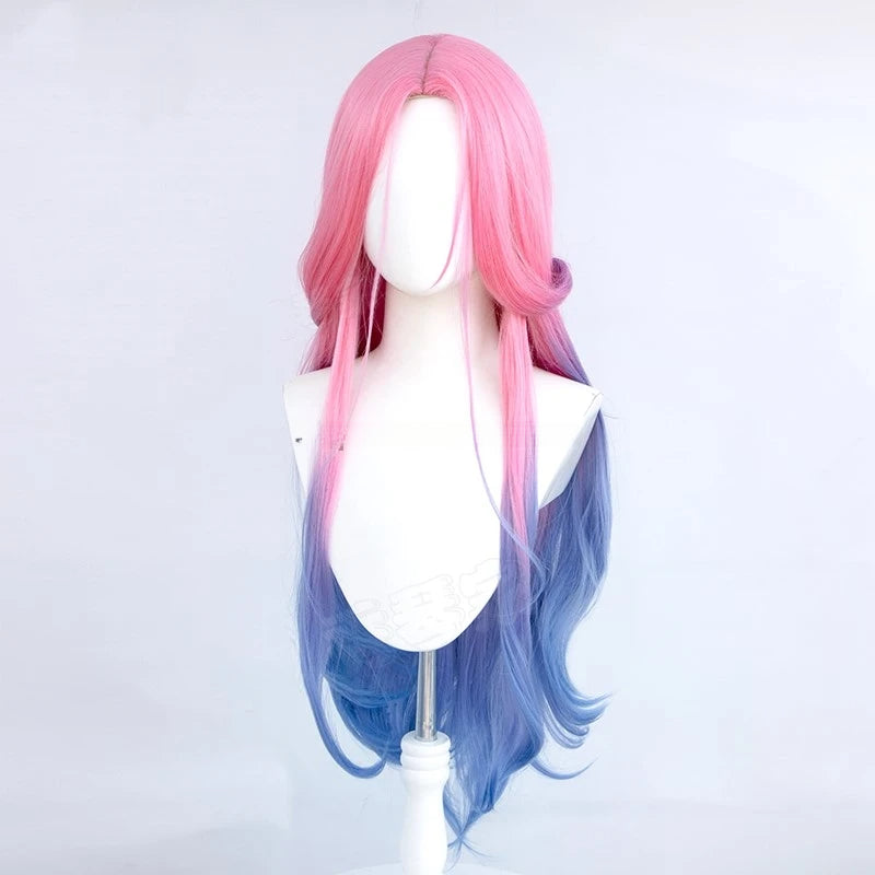 Anime ALIEN STAGE Cosplay Mizi Wig Headwear Ear Clip Headbands Roleplaying Cos Hair Synthetic Heat Resistant Women