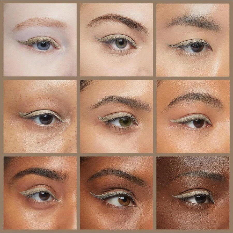 Colorgram Shade Re-Forming Brush Liner 70% Brown | Liquid Eyeliner, Long-Lasting Daily Makeup, Natural Eye Makeup, Smudgeproof, Winged Eyes, Cat Eye 0.5g