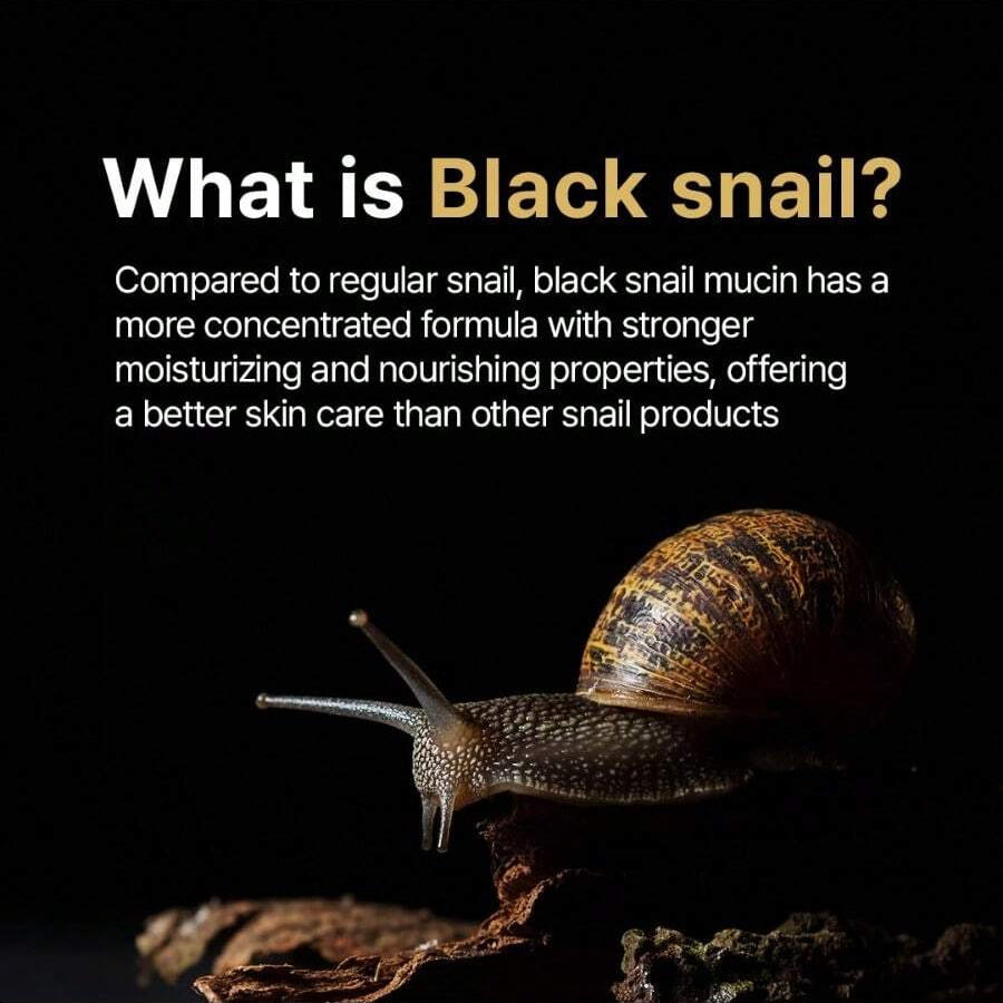 Farmstay Black Snail & Peptide9 Perfect Ampoule, Korean Snail Mucin Serum For Elastic & Glow Skin, Boosting Radiance & Repairing Skin Barrier Serum, For Women & Men, Korean Skin Care, 1.18 Fl. Oz.35ml