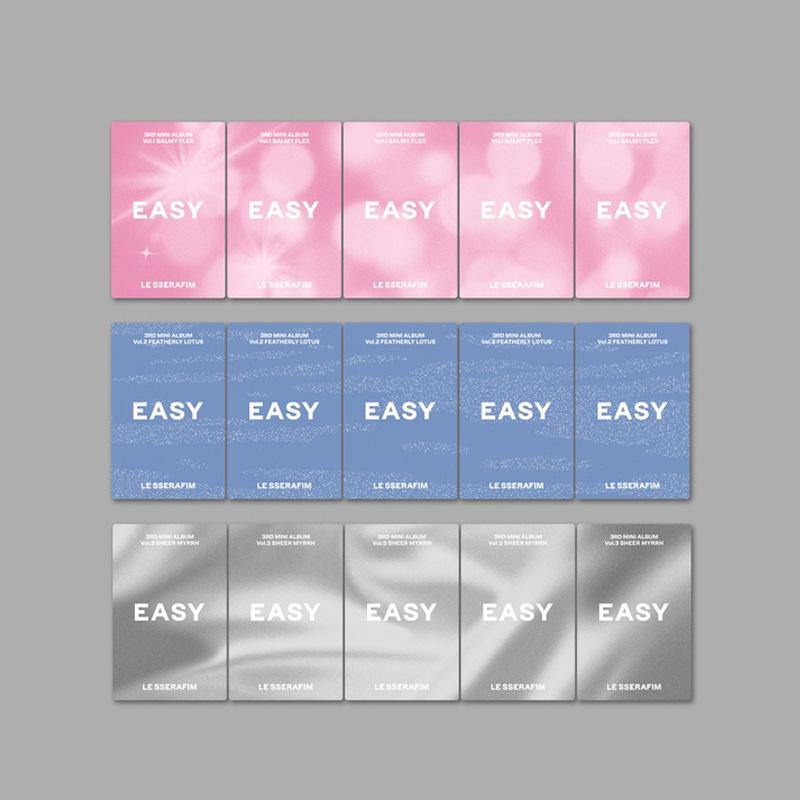 LE SSERAFIM 3rd Mini Album 'EASY'