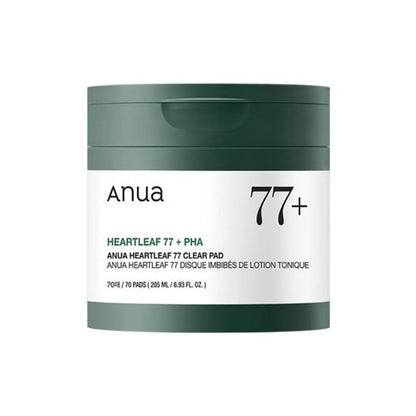 Anua Heartleaf 77 Clear Pad 70P Set (+Refill 70P)