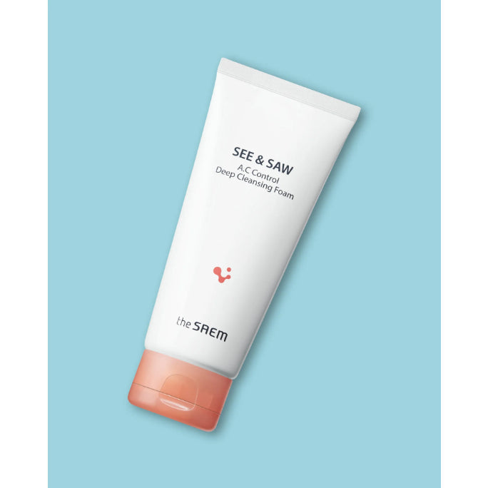 [the SAEM] See & Saw A.C Control Deep Cleansing Foam - 120ml