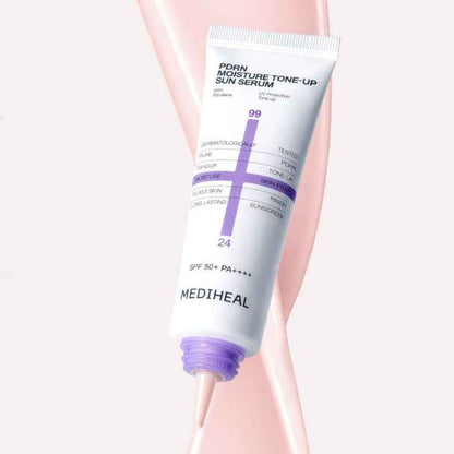 MEDIHEAL PDRN Tone-Up Sun Serum SPF50+ PA++++ 50ml