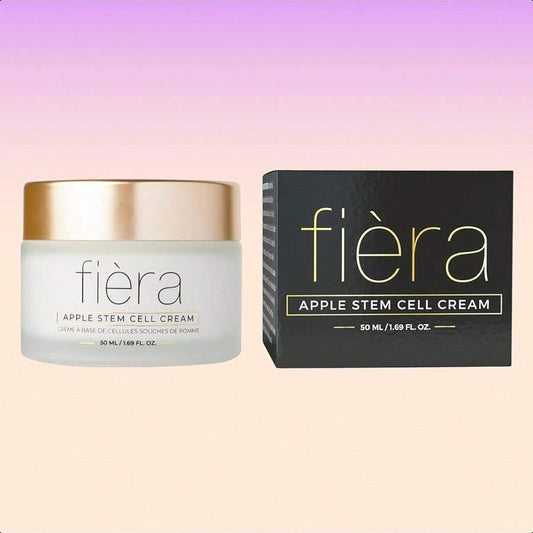 Fiera 24-Hour Rejuvenating Face Cream With Apple Stem Cells 50ml/1.69 Oz - Anti-Aging Moisturizer For Mature Skin, Day