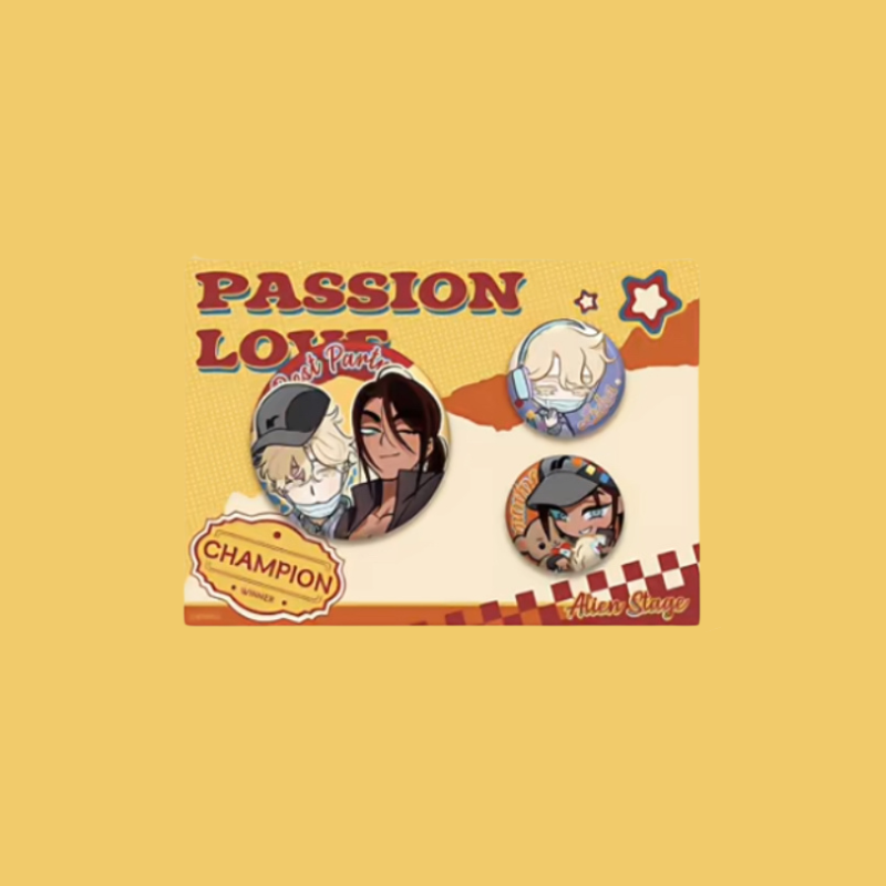 Alien Stage Partner Series - Badge Set