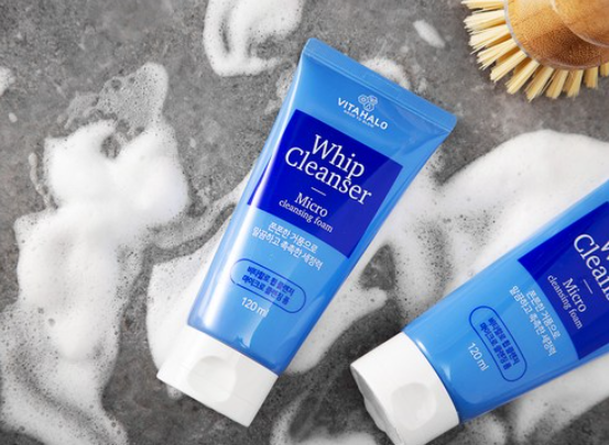 Vitahalo Micro Whip Cleanser 120ml 2pcs/Deep Cleaning