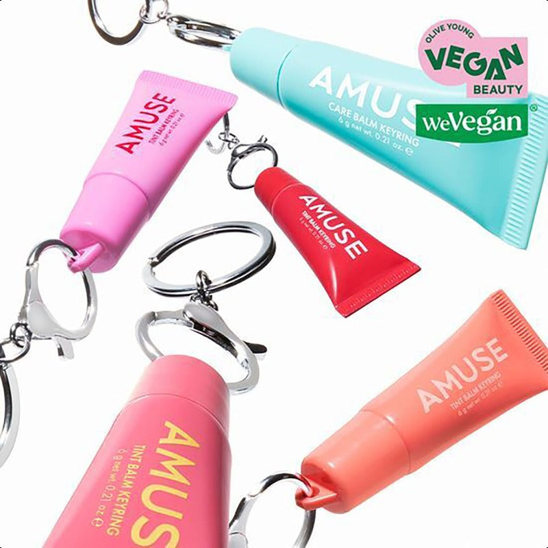 AMUSE Care/Tint Balm Keyring 6g 5colors K-Beauty