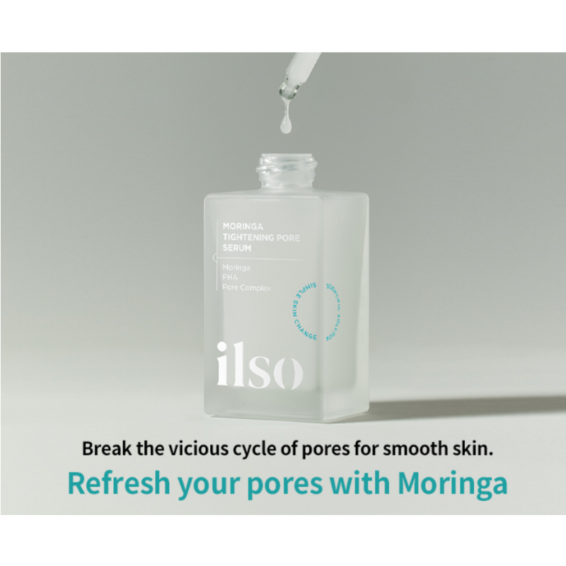 ilso Moringa Tightening Pore Serum 30ml (1.01oz)