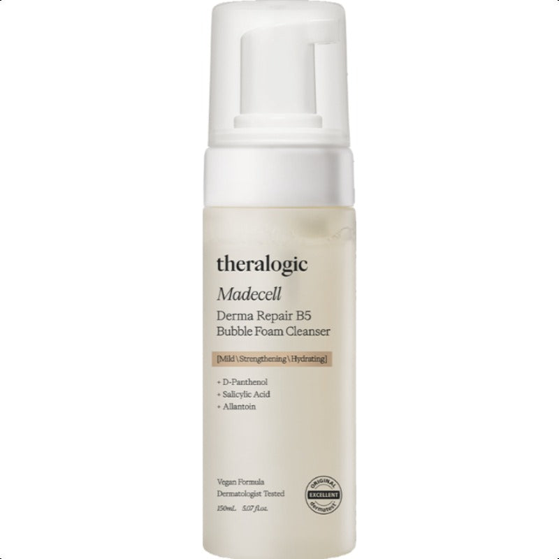 Theralogic Madecell Derma Repair B5 Bubble Foam Cleanser 150ml