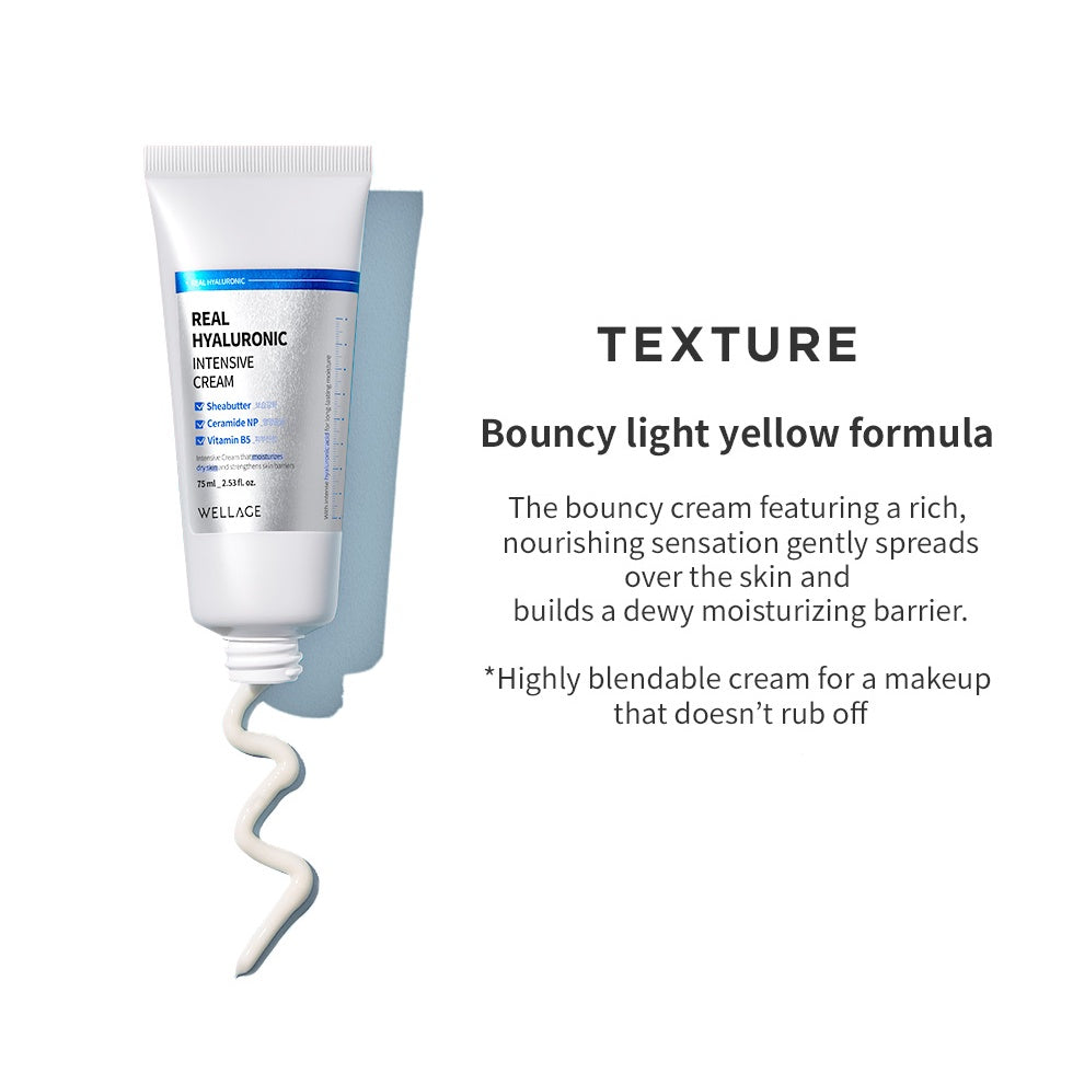 [Wellage] Real Hyaluronic Intensive Cream (75ml)