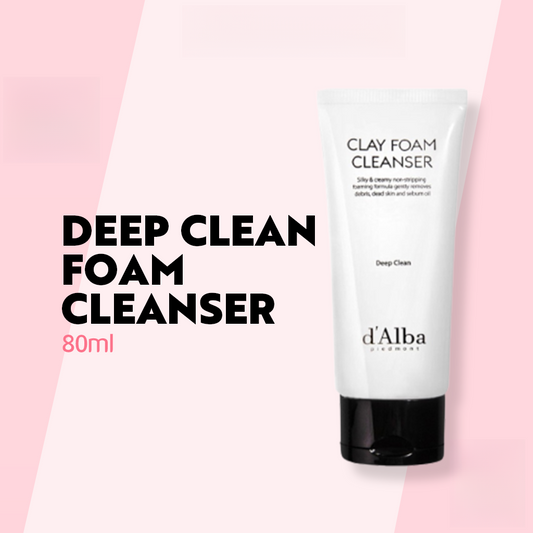 d'Alba Deep Clean Foam Cleanser  80ml