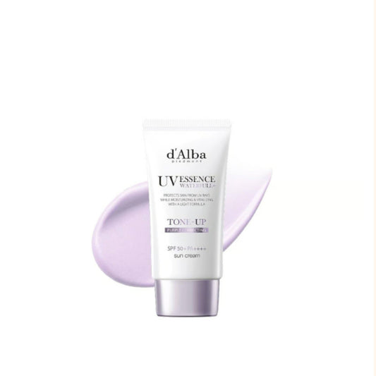 d'Alba Waterful Tone Up Sun Cream 50ml- Purple Correcting SPF50+PA++++