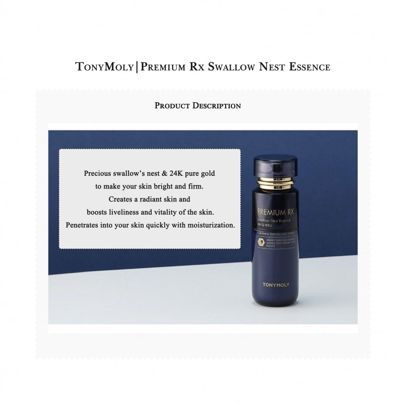 TonyMoly | Premium Rx Swallow Nest Essence (55ml)