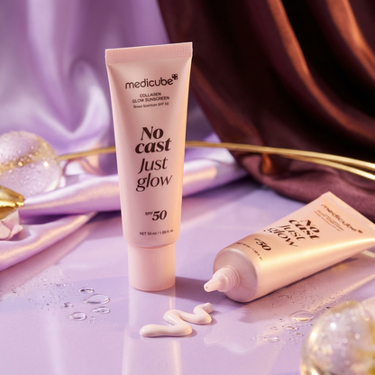 medicube No Cast Just Glow Collagen Glow Sun Cream SPF50 PA+++ 50ml