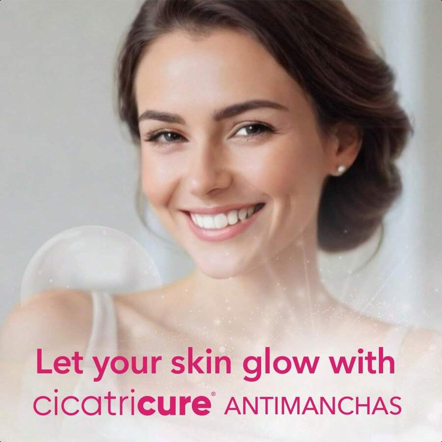CICATRI Antimanchas Brightening Moisturizing Gel Cream 50g/1.7 Oz, Reduces Dark Spots, Patches And Boosts Skin Glow + Natural Radiance