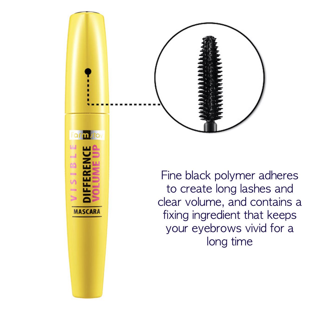 FARM STAY Visible Difference Volume Up Mascara 12g (3 Options)