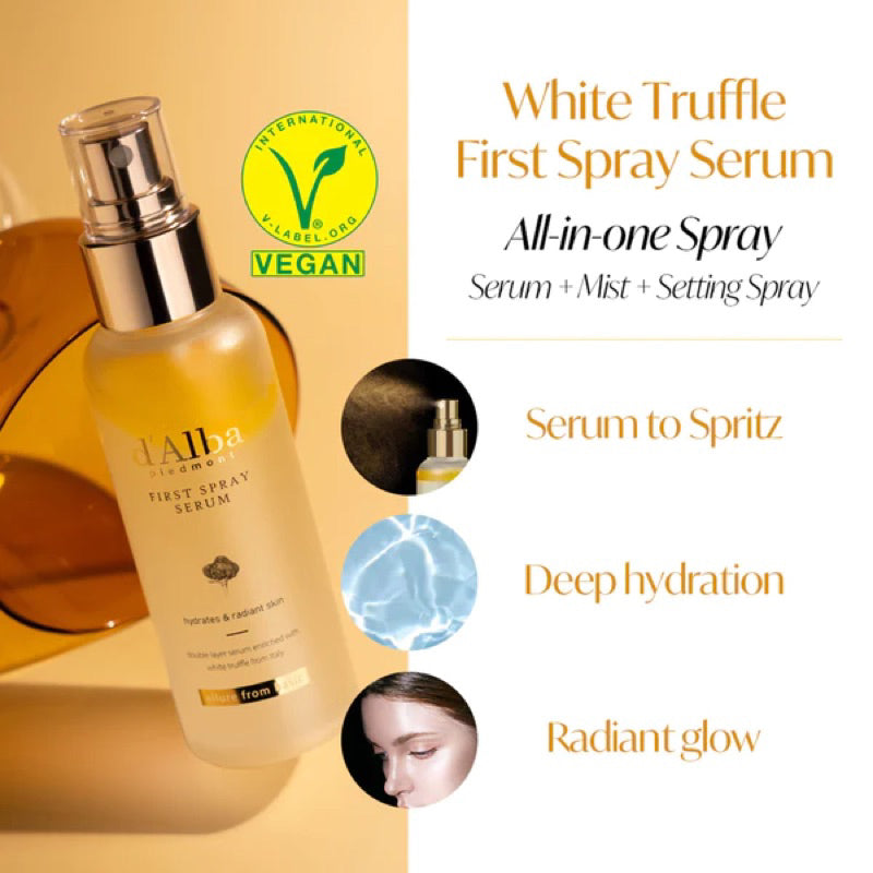 d'Alba White Truffle First Spray Serum (No Box)(100ml)