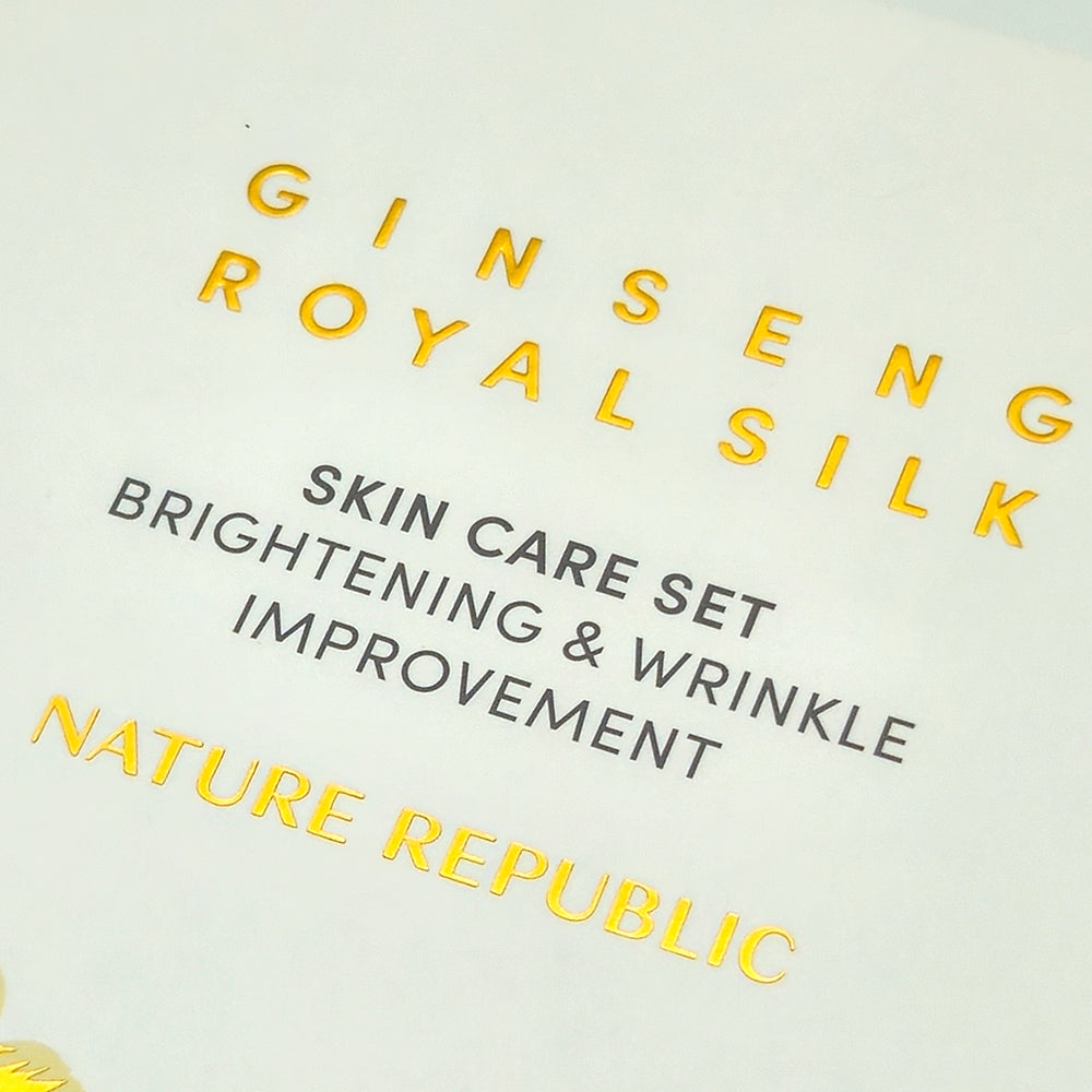 [NATURE REPUBLIC] Ginseng Royal Skin Care Set (Include 4 items)