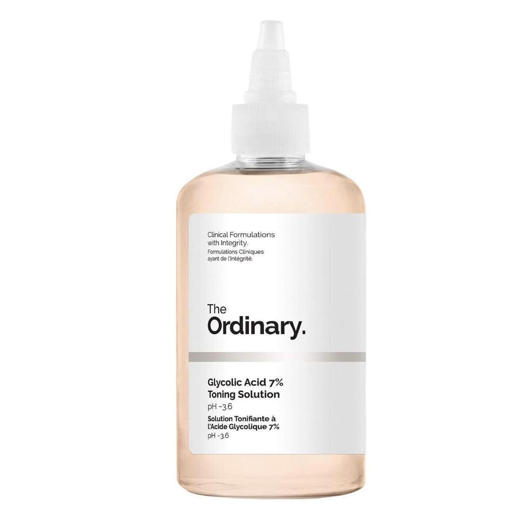 THE ORDINARY グリコール酸 7% トーニングソリューション 240ml - 強力な角質除去 AHA トナー