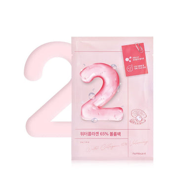 No.2 Water Collagen 65% Voluming Sheet Mask *pcs