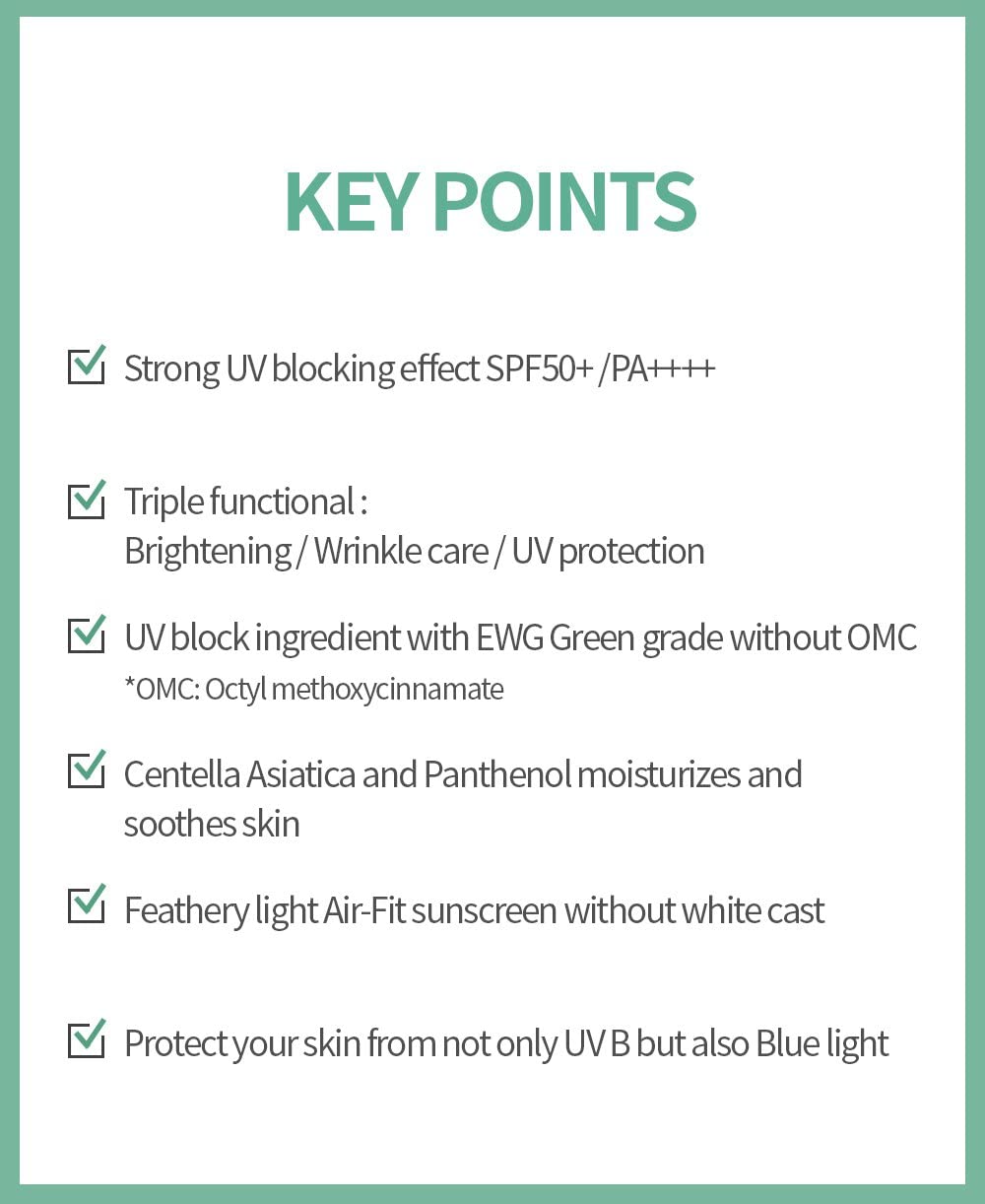 Benton Air Fit UV Defense Sun Cream, SPF 50/PA++++, 1.69 fl oz (50 ml), UV Protection, Brightening, Wrinkle Care, Without White Cast, Lightweight yet Moisturizing, Soothing and Calming Properties, Maintaining Youthful Skin