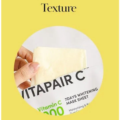 [NATURE REPUBLIC] Vitapair C 7days Whitening Mask Sheet