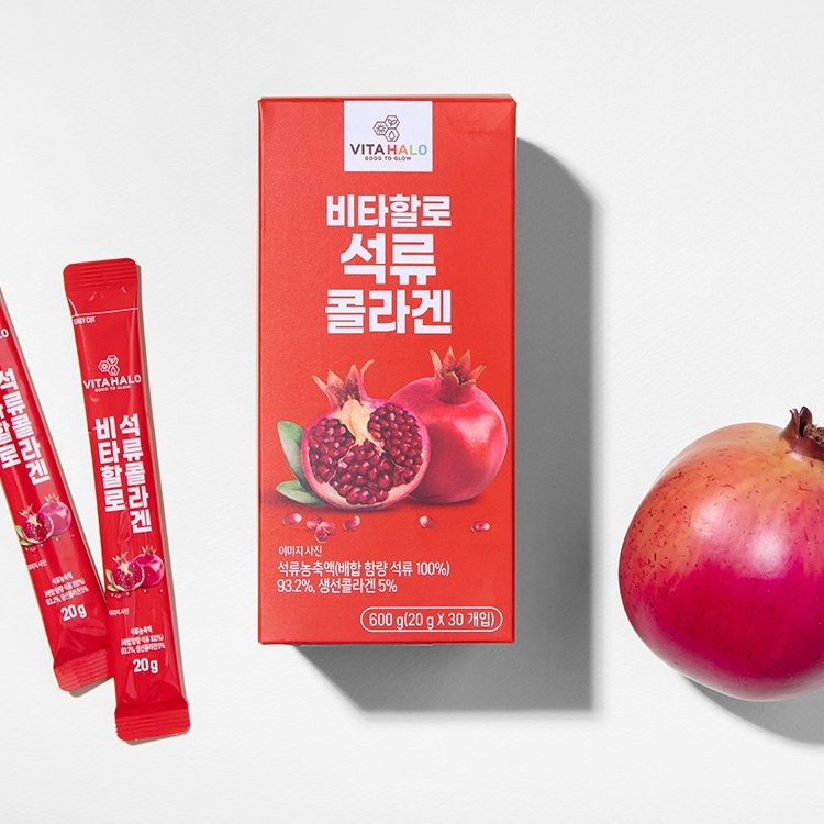 VITAHALO Pomegranate Collagen Jelly Stick 20g X 30pcs