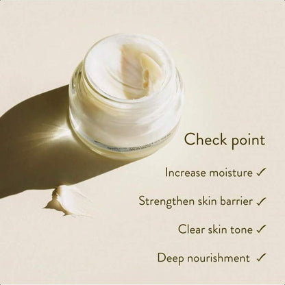 sioris Enriched By Nature Cream 50ml/1.69 Oz Supports Skin's Natural Barrier & Protects From Mositure Loss, Rosa Multiflora Flower Extract For A Smooth Texture