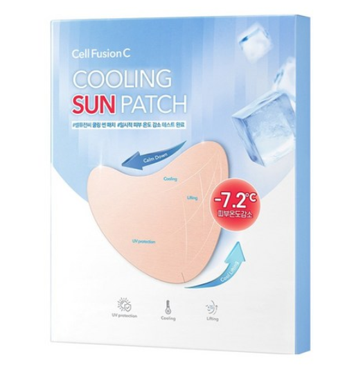 Cell Fusion C Cooling Sun Patch - 1pack (4 pairs)