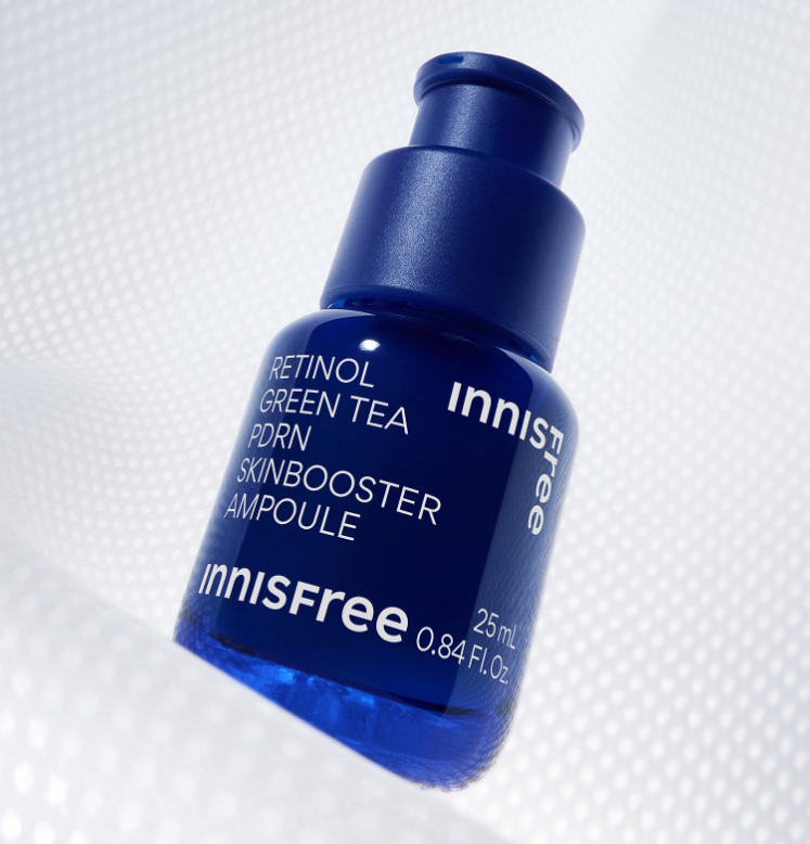 INNISFREE Retinol Green Tea Pdrn Skin-booster Ampoule 25ml