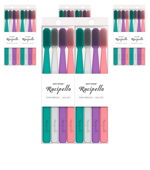 Rucipello Toothbrush 8ea Set Premium Tooth Brush Ko soyoung Korea