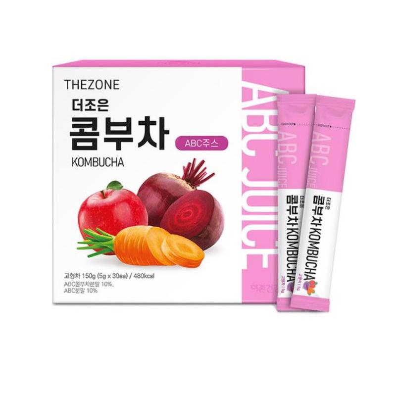 Teazen Kombucha Korean Kombucha Powder - Berry Peach Lemon Pineapple Citron