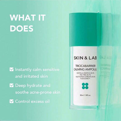 Skin&Lab Tricicabarrier Calming Ampoule 35ml/1.18 Oz