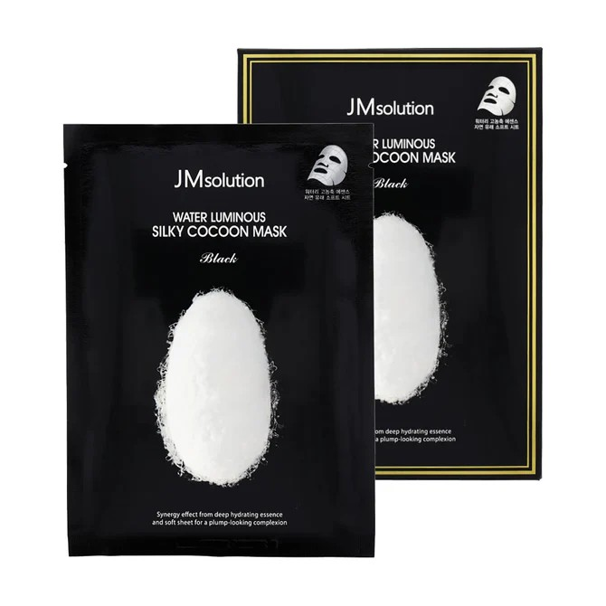 JM SOLUTION Water Luminous Silky Cocoon Mask Black