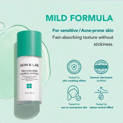 Skin&Lab Tricicabarrier Calming Ampoule 35ml/1.18 Oz