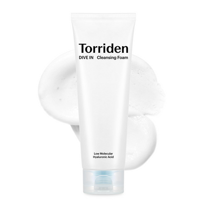 Torriden DIVE-IN Low Molecular Hyaluronic Acid Cleansing Foam 150ml