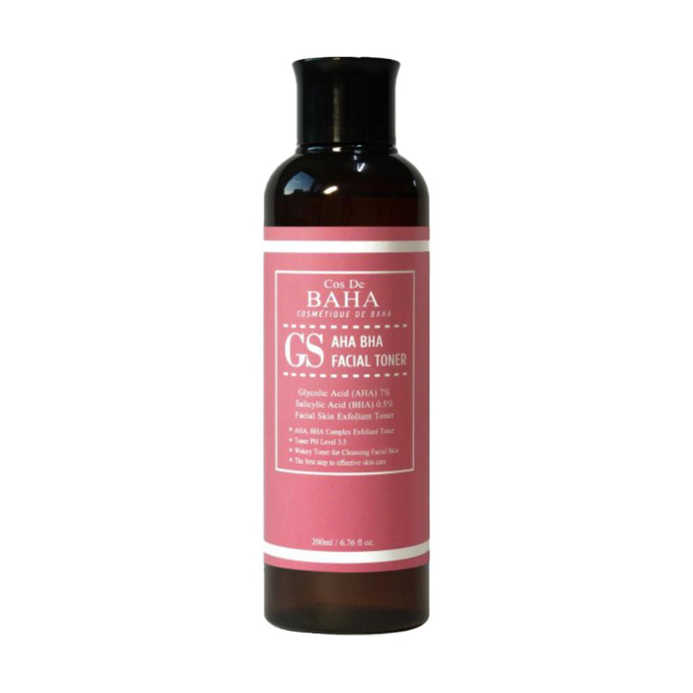 Cos De BAHA AHA/BHA GS Toner 200ml (3 Options)