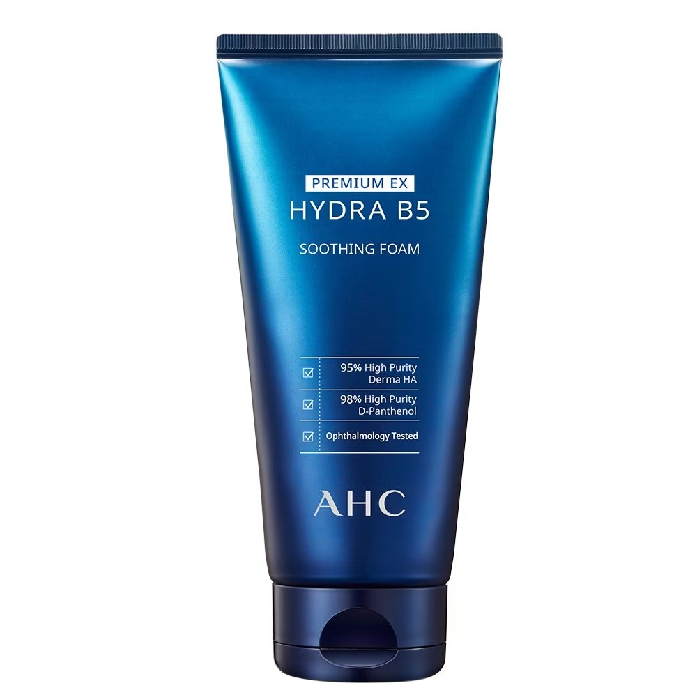 AHC Premium Ex Hydra B5 Soothing Foam 180ml (For hydrated and soothed skin)