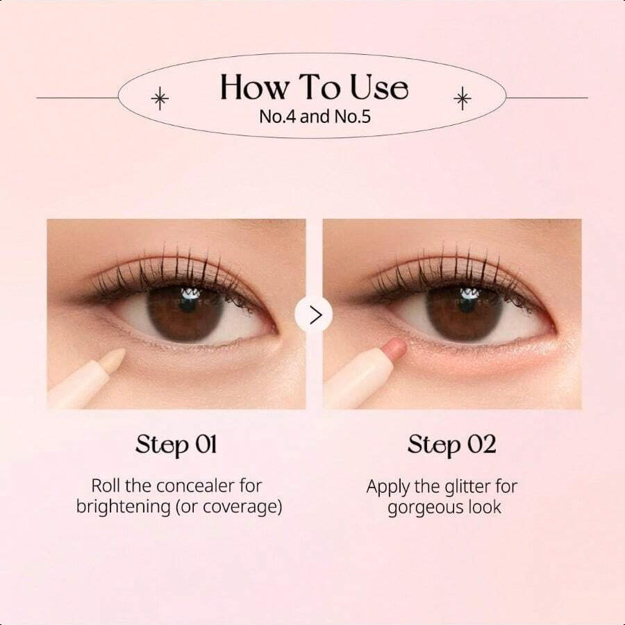 Peripera Sugar Twinkle Duo Eye Shadow Stick  4ml/0.14oz