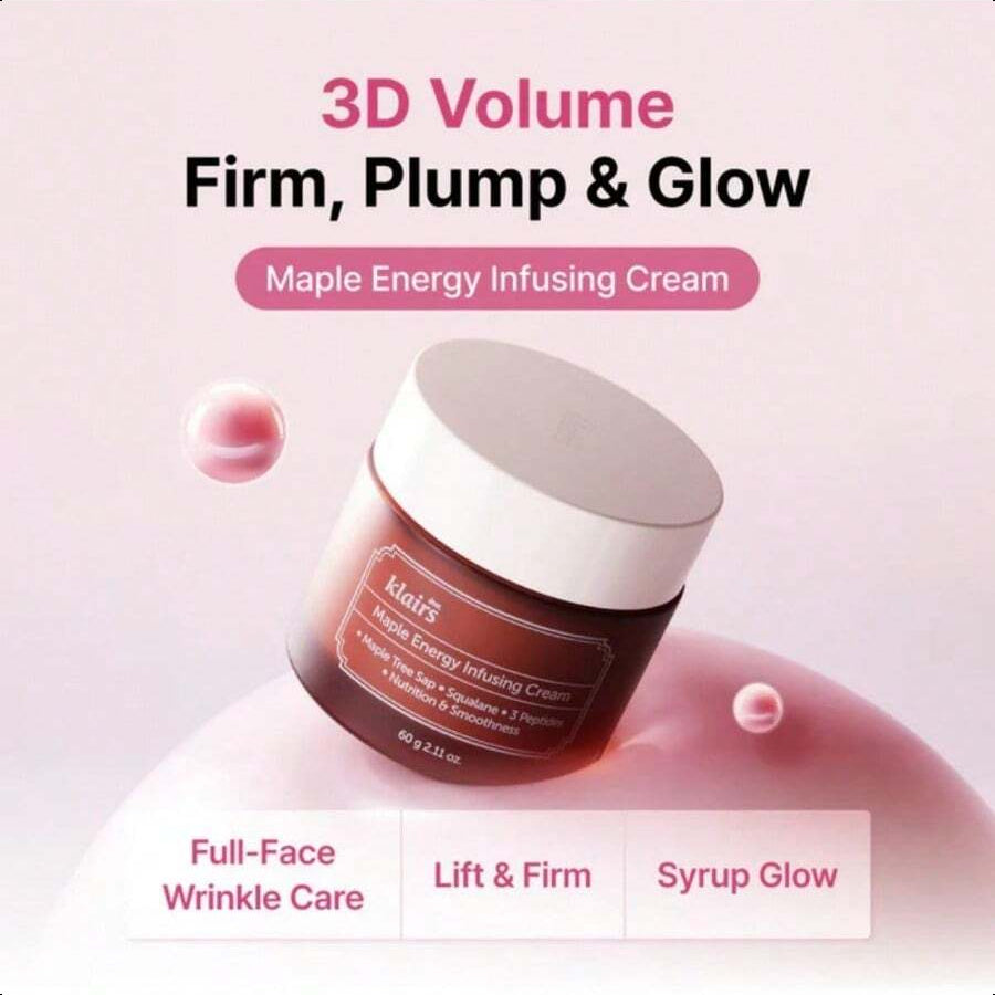 Dear, Klairs Maple Energy Infusing Cream 60g,