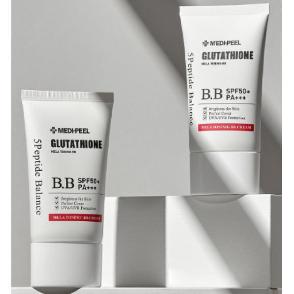 メディピール バイオインテンス グルタチオン メラ トーニング BB クリーム SPF50+++PA+++ 50ml