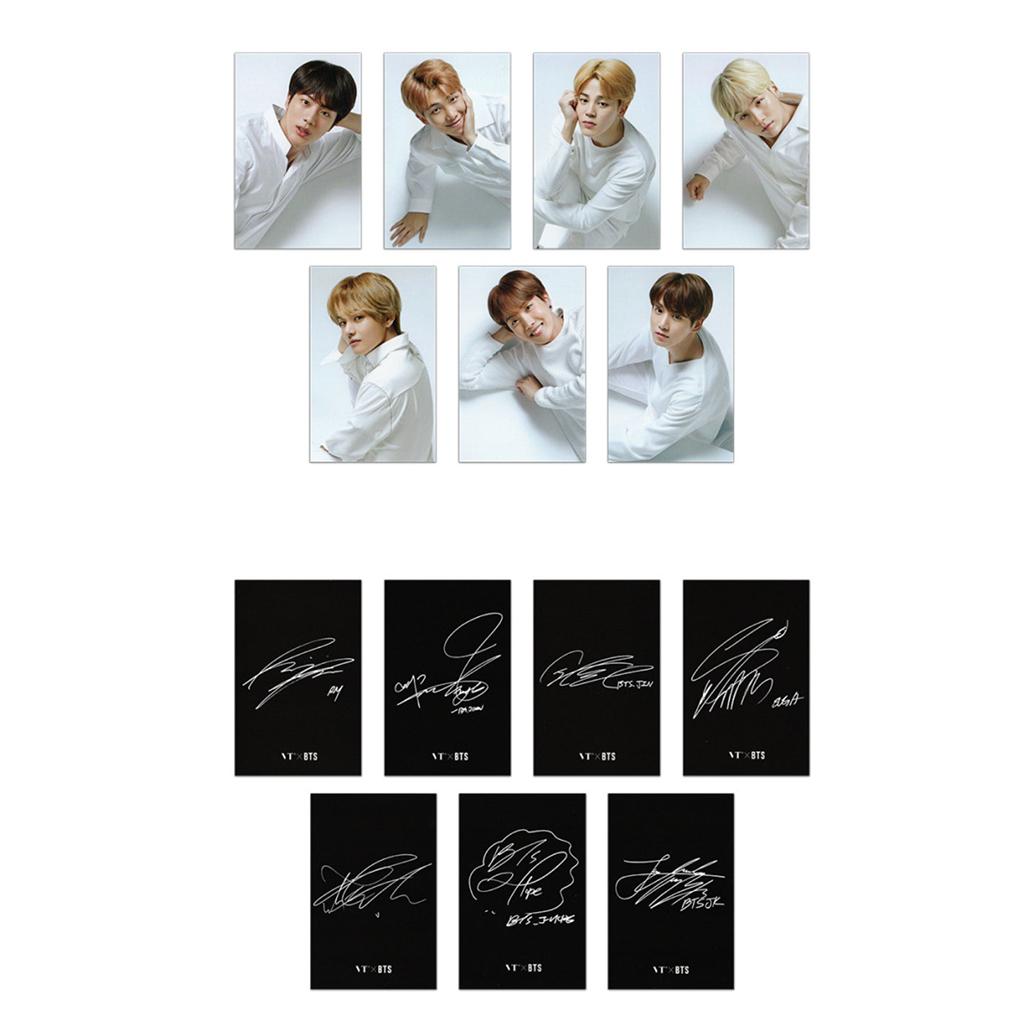 BTS Autography Original Photo Card 7Pcs Set (2 Options)