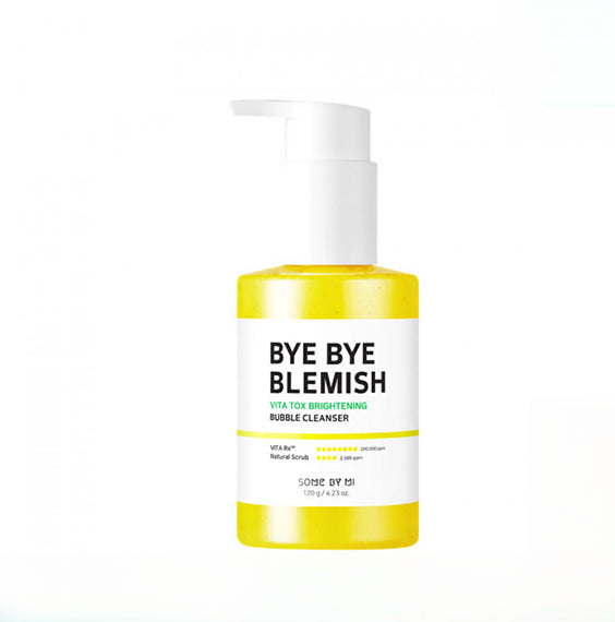 SOME BY MI Bye Bye Blemish Vita Tox Brightening Bubble Cleanser 120g