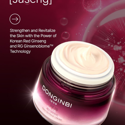 Donginbi Red Ginseng Daily Defense Cream 25ml- Firming Cream for Loose Surface, Face Moisturizer for Skin Barrier Repair,