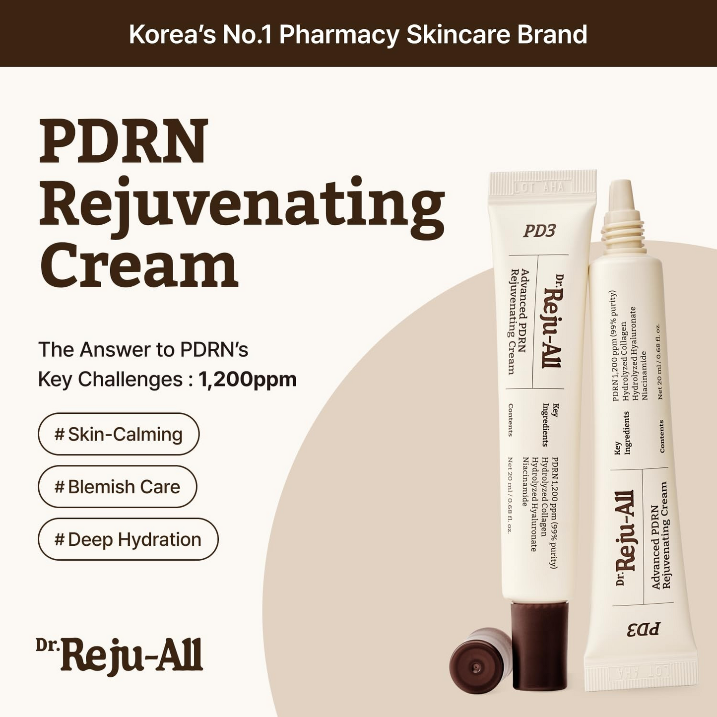 Reju-All Advanced PDRN Rejuvenating Cream 20g