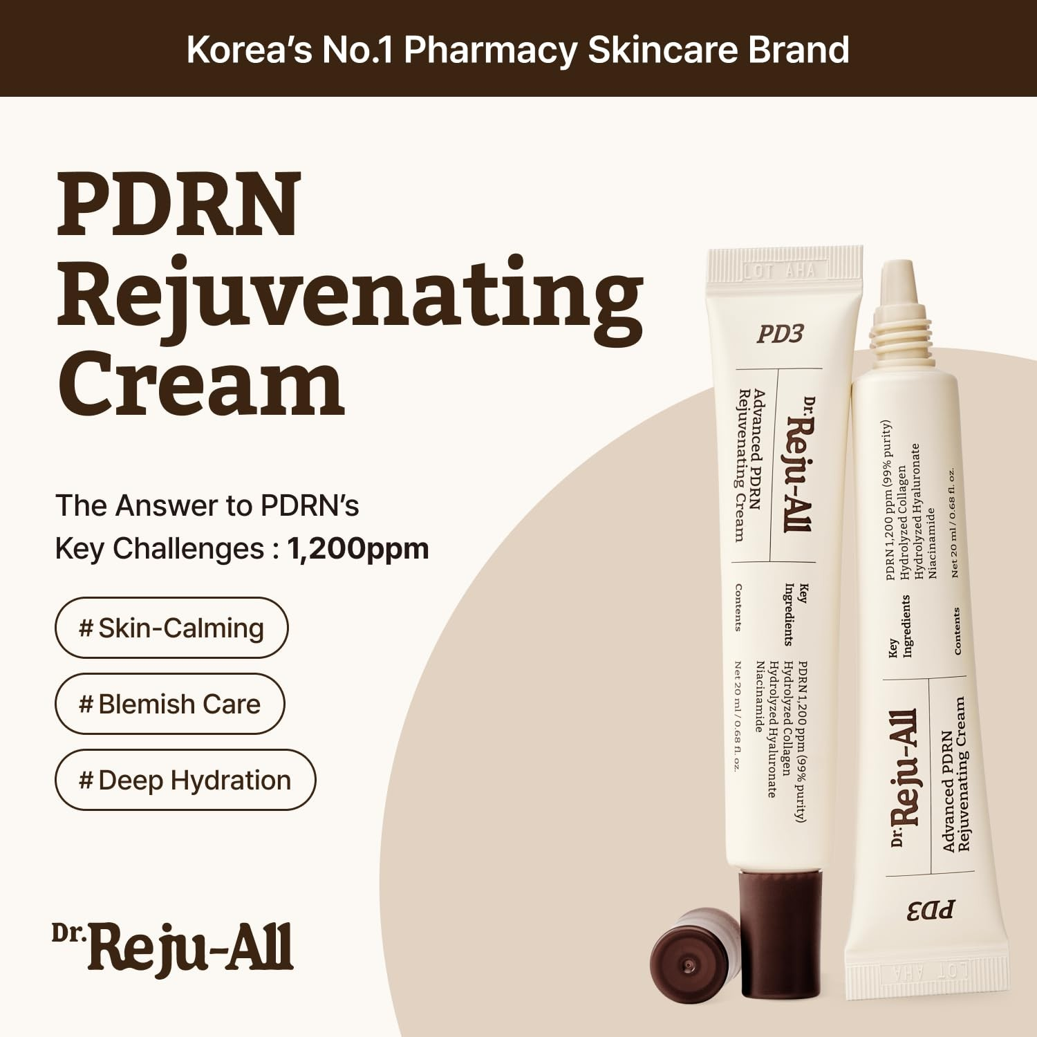 Dr.Reju-All Advanced PDRN Rejuvenating Cream 20g