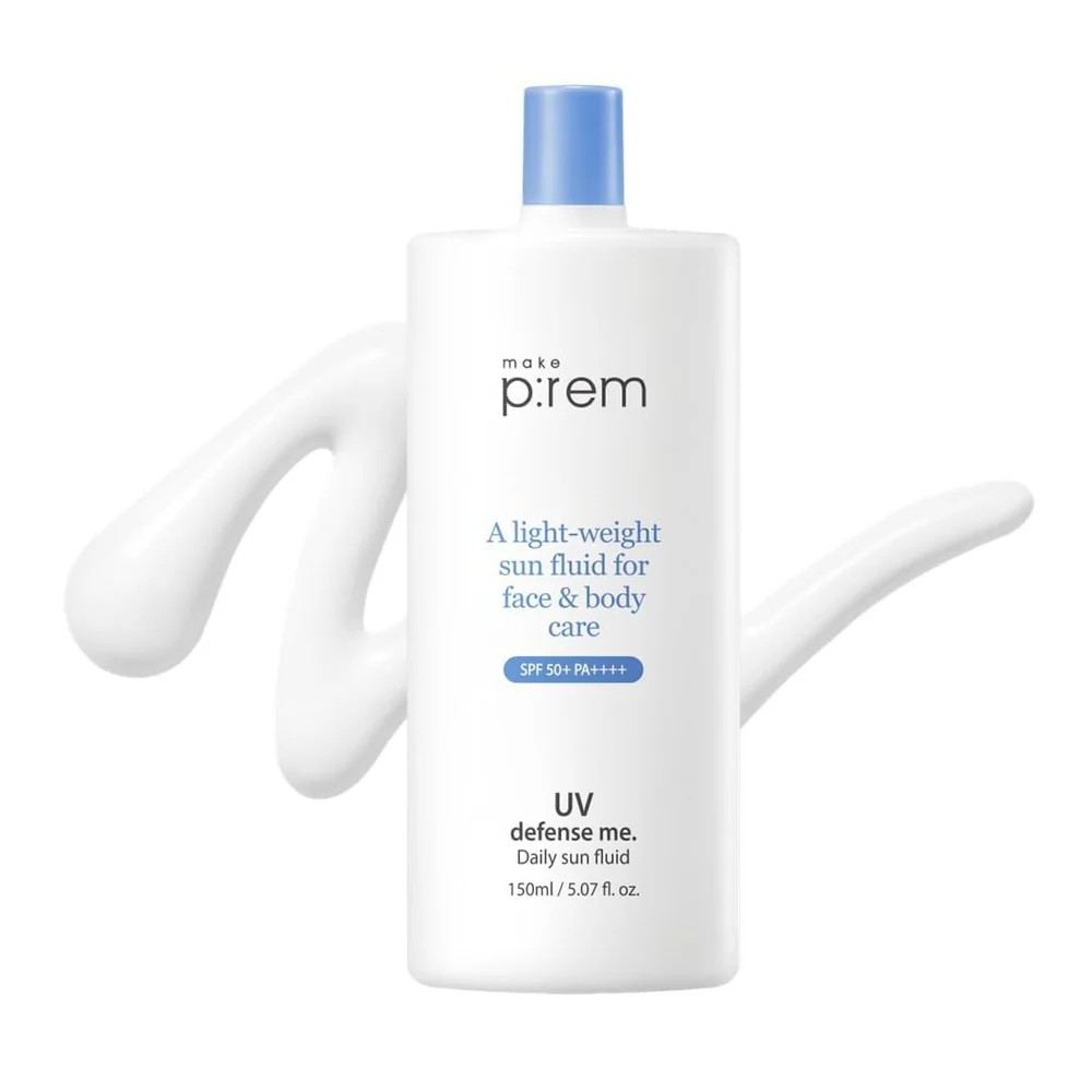 make p:rem UV Defense Me. Daily Sun Fluid sun cream SPF50+PA++++ 150ml