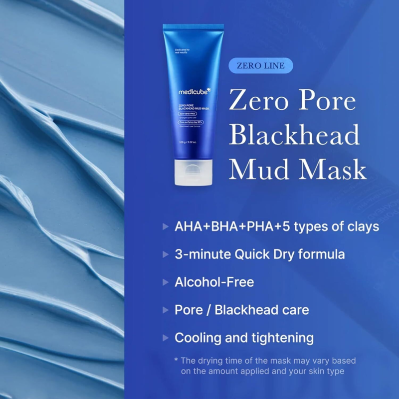 Medicube  Zero Pore Blackhead Mud Mask 100g